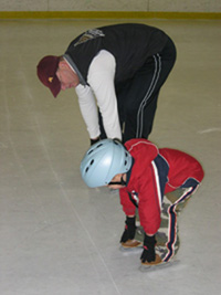 SQSA Learn to Skate Ad pics Michael bent over