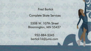 Fred Bartick Business Card